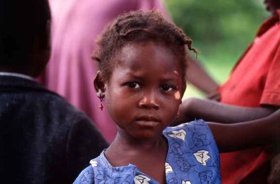 Little girl South Luangua, Zambia