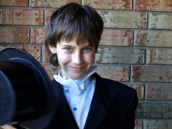 Noah in tuxedo Noah in tuxedo