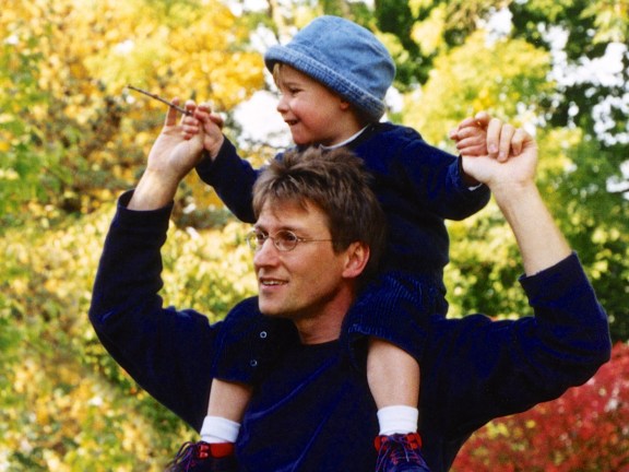 Papa et Noah, Toronto, 2000 (© Copyright Michel Botman Photography)