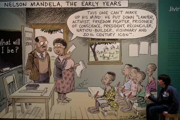 Our son Noah at the District Six Museum.  Cape Town, South Africa 2011.  Copyright Michel Botman Photography ©